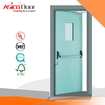 American Standard UL Certified Steel Fire Door 1.0 hour up to 3.0 hours For Commercial Building